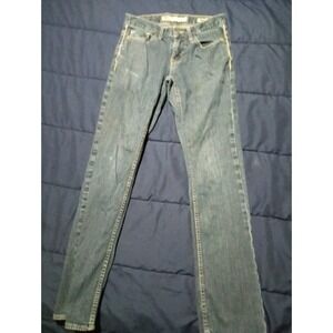 BKE Jeans‎ Mens 29x30 Asher Buckle Denim Pants Stretch Heavy Stitch Straight
